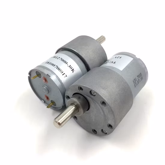 12V 24V 180rpm マイクロ DC ギアモーター 10 1 120 1 減速比