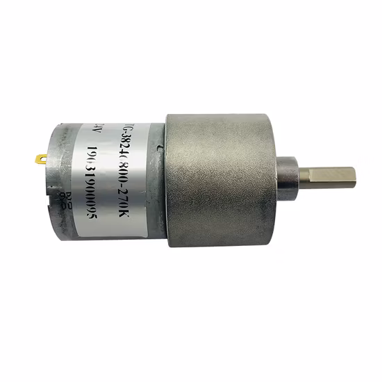 12V 24V 180rpm Micro DC Gear Motor 10 1 120 1 Reduction Ratio