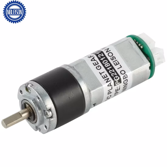 マイクロ DC 遊星ギアボックス モーター 22mm 3V 24V 減速機付き